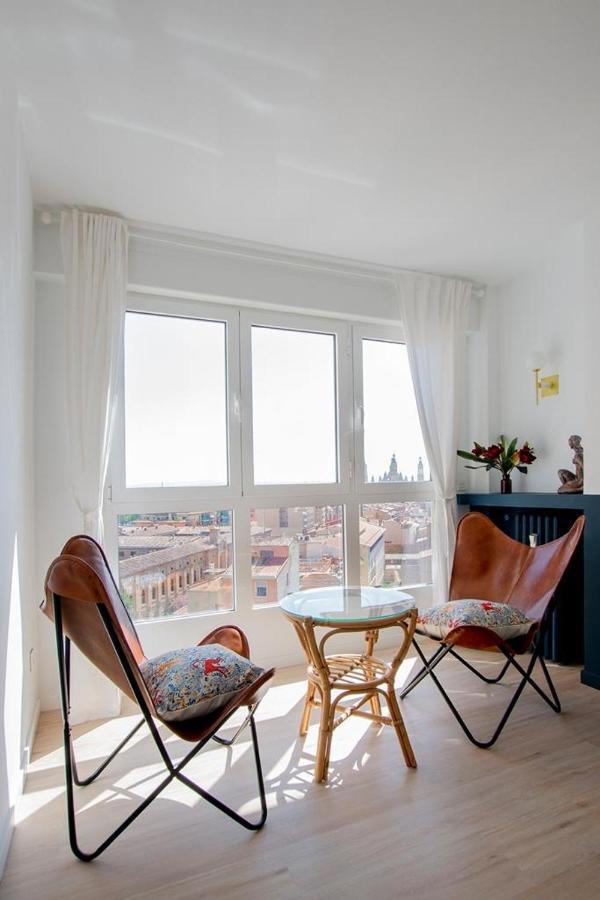 サラゴサEl Balcon De Plaza Santo Domingoアパートメント エクステリア 写真